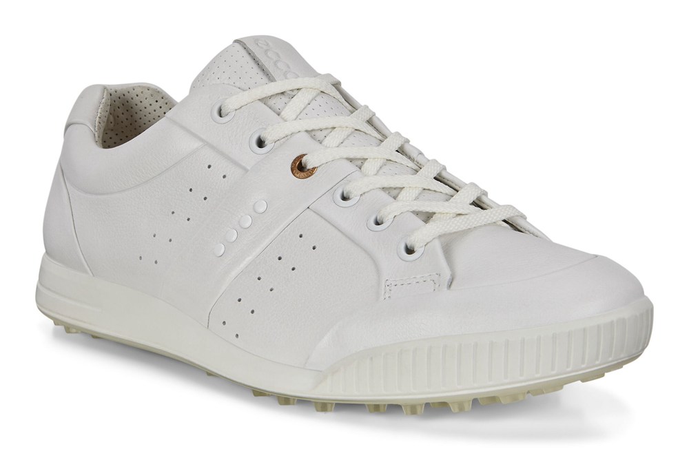 Zapatos De Golf Hombre - ECCO Street 10 - Blancos - CZS275864